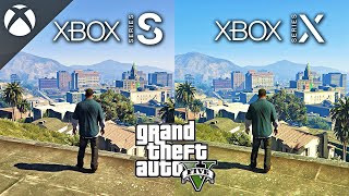 GTA V NEXT GEN  🔥 Xbox Series S vs Xbox Series X 🔥  Comparación 2024 🎮 [upl. by Aggy]