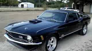 1970 Mustang Mach 1  Triple Black [upl. by Yensehc]