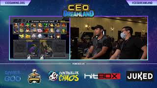 CEO Dreamland 2020 Melee Singles I3 Winners Finals  SRQ STEREOTYPICALMEXICAN vs KUYA [upl. by Akinot342]