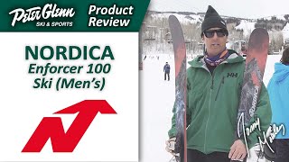 Nordica Enforcer 100 Ski  2024 Review by Jonny Moseley [upl. by Airtal]