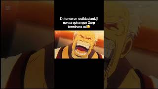 Aokiji VS Vicealmirante Garp😔Ayudame Dejando un Follow❤️ anime luffy onepiece animeedit [upl. by Atiloj3]