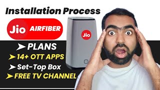 Jio Airfiber Installation Process Plans amp Price  Jio AirFiber Explained in Details [upl. by Tabshey262]