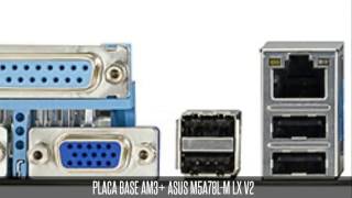 PLACA BASE AM3 ASUS M5A78LM LX V2 [upl. by Linzer]