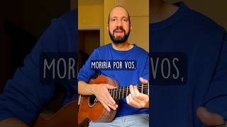 Aprende MORIRÍA POR VOS 😍 AMARAL • tutorial guitarra [upl. by Evita522]