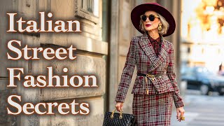 Italian Street Fashion Secrets Classic Elegance with a Modern Twist [upl. by Kailey]