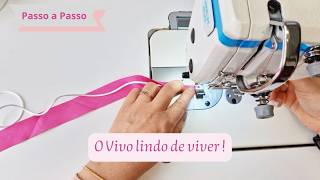 VIVO DE TECIDO  PASSO A PASSO  PatiPatuti [upl. by Ahsemot]