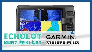 Garmin STRIKER PLUS  Echolot kurz erklärt  Echolotzentrumde [upl. by Trinl]