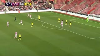 Gol de Ben Brereton Diaz goles de Southampton vs Lazio 11 y resumen ampliado [upl. by Keverne]