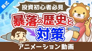 投資初心者が絶対に知っておくべき「暴落の歴史」とその対策【株式投資編】：（アニメ動画）第433回 [upl. by Nolaj892]