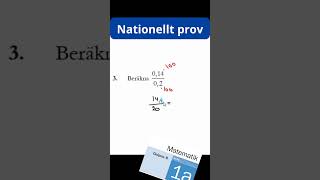 Nationellt prov matematik matte utbildning studera exam gymnasium tricks tips [upl. by Grimona]