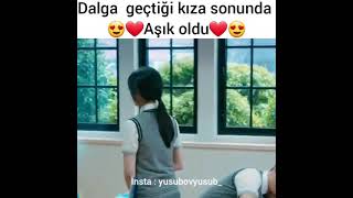 Kore Klip Dalga Geçtiği Kıza Sonunda Aşık Oldu 💞💕💘 [upl. by Atinat719]