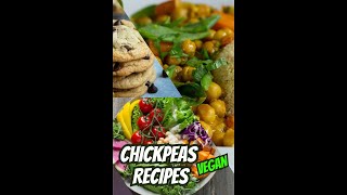 3 EASY CHICKPEA RECIPES FOR PLANTBASED DIET BEGINNERS [upl. by Ravi271]