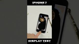 iPhone 7 display test 💥💥  shorts shortsfeed [upl. by Ettelra]