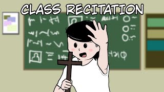 CLASS RECITATION  PINOY ANIMATION [upl. by Fleta]