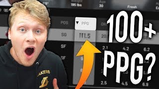 WHAT IS THE MOST POINTS A PLAYER CAN AVERAGE IN NBA 2K [upl. by Johannessen]