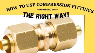 Compression Fitting 101 Everything You Need to Know [upl. by Lennod]