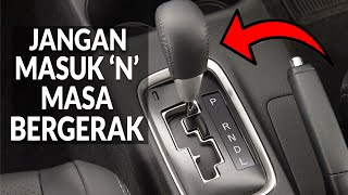 5 Benda Yang Anda Tak Sepatutnya Buat Dalam Kereta Automatik [upl. by Laehplar]