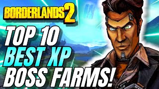 TOP 10 BEST XP Farms To Level Up Fast In Borderlands 2  2024 [upl. by Dieball]