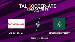 TAL  BLR  Corporate 5s  Edition  6  Final  Oracle  A vs Northern Trust  2192024 [upl. by Ecnerual]