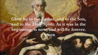 Catholic Prayers  Glory be to the Father English [upl. by Annaillil]