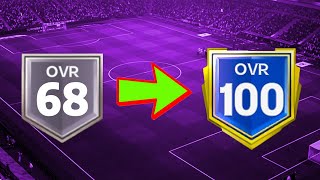 0 to 100 OVR  THE FULL JOURNEY FC MOBILE [upl. by Airdnahc290]