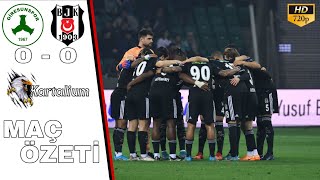 Giresunspor 00 Beşiktaş MAÇ ÖZETİ [upl. by Taro129]