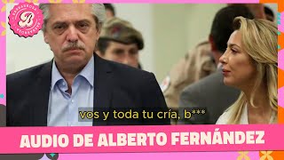 Filtran audio de Alberto Fernández insultando a Fabiola Yáñez [upl. by Alacim]