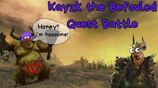 Kayzk the Befouled Quest Battle [upl. by Pinchas]