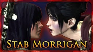 Dragon Age Origins Witch Hunt  Stabbing Morrigan [upl. by Atterahs]