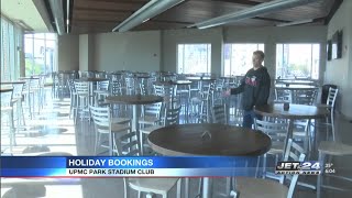 UPMC Park now accepting holiday bookings for new stadium club [upl. by Sonitnatsok]