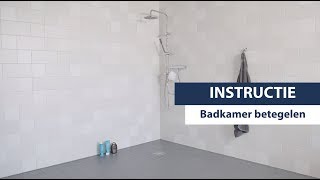 EUROCOL  INSTRUCTIE  Een badkamer betegelen [upl. by Aihsyt3]