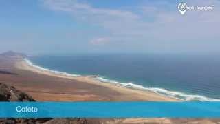 Strand Cofete auf Fuerteventura von oben [upl. by Yann]