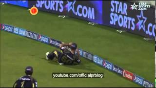 Chris Lynns Outstanding Catch of AB de Villiers [upl. by Ardnossak668]