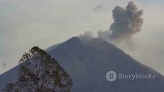 Epic Volcanic Eruption Magma Flow [upl. by Inajar]