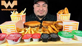 WHATABURGER MUKBANG [upl. by Savart]