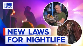 NSW Government pushes to revive Sydney’s nightlife  9 News Australia [upl. by Sivi]