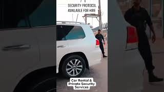 Private Security Services viralreels carrental youtubeshorts [upl. by Adamo]