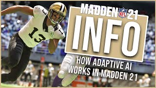 Madden 21 Gameplay  How Adaptive AI Works Playbook Updates Run Game Nerf amp More [upl. by Serilda]