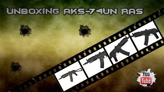 Unboxing  AKS74UN RAS  celokov CM045C CYMA [upl. by Atiuqat]