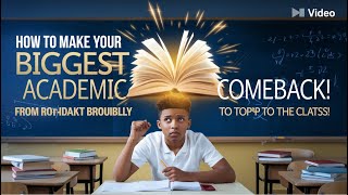 How to Make Your Biggest Academic Comeback 🔥  Strong Motivational Video For Students [upl. by Hplar]