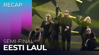 Eesti Laul 2024 Estonia  SemiFinal  RECAP [upl. by Severn827]