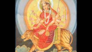 Shri Nav Durga Raksha Mantra With English Subtitles [upl. by Ashley140]