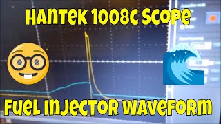 Hantek 1008c Scoping a Fuel Injector [upl. by Armond]