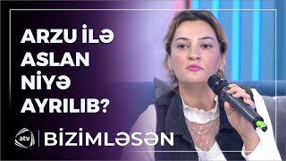 Cadularla mənim ailəmi dağıtdı  Arzu studiyada üsyan etdi  Bizimləsən [upl. by Chak831]