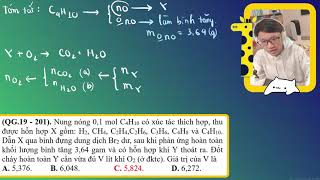 KeMixTree Nung nóng 01 mol C4H10 có xúc tác thu hỗn hợp X H2 CH4 C2H4 C2H6 C3H6 C4H8 C4H10 [upl. by Haral]