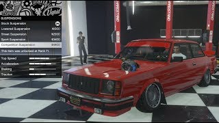 GTA 5  DLC Vehicle Customization  Vulcar Nebula Turbo Volvo 242 and Review [upl. by Hamitaf]