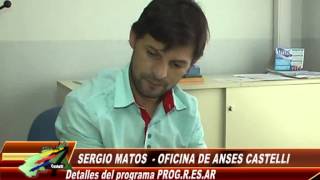 SERGIO MATOS  ANSES PROGRESAR [upl. by Chadd]