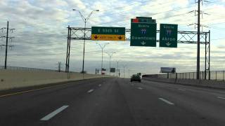 Clark Freeway Interstate 490 eastbound [upl. by Arawaj]