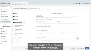 Commvault Cloud Auto Recovery Demo Video [upl. by Pitarys]