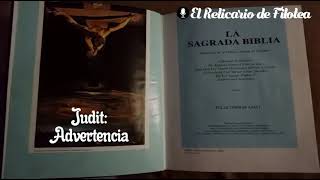 Libro de Judit Advertencia [upl. by Ayhay]